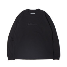 atmos EMBROIDERY LOGO LS TEE BLACK MAT21-A028画像