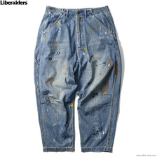Liberaiders DENIM PAINTER SARROUEL PANTS (INDIGO) 72702画像