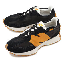 new balance MS327HN1 BLACK/ORANGE画像