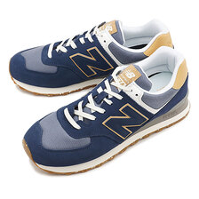 new balance ML574AB2 NAVY画像