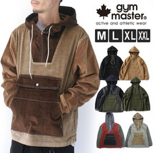 gym master ガーメントウォッシュ アノラックパーカー G757606Z画像