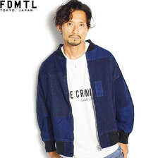 FDMTL PATCHWORK BOMBER JACKET 1YR WASH FA21-JK36U画像