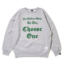 APPLEBUM Choose One Crew Sweat H.GREY画像