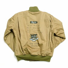 Buzz Rickson's JACKET, COMBAT, WINTER Type TANK SLASH POCKET HAND PAINT BR14960画像