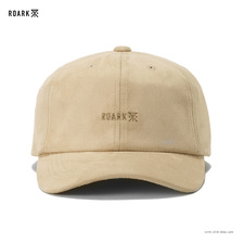 ROARK REVIVAL "LOGO" SUEDE 6PANEL CAP (BEIGE) RHJ750画像