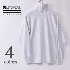 LIFEWEAR TURTLE NECK LONG SLEEVE T-SHIRT画像
