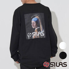 SILAS PRINT L/S TEE GIRL WITH PEARL EARRINGS 110213011001画像