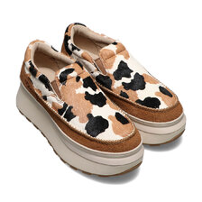 UGG Marin Slip On Cow Print CHESTNUT 1120721-CHE画像