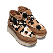UGG Marin Bootie Cow Print CHESTNUT 1121811-CHE画像