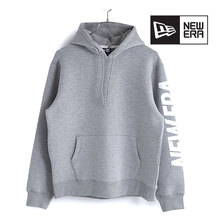 NEW ERA Tech Sweat Pullover Hoodie GREY 12855349画像