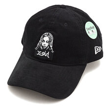 NEW ERA X-girl 9THIRTY Easy Snap マイクロ コーディロイキャップ BLACK 12860649画像