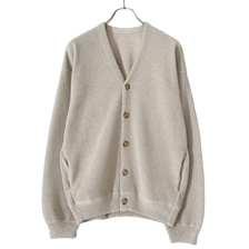 crepuscule Moss stitch V/N cardigan 2103-002画像