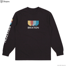 Brixton ALTON L/S STT (BLACK)画像