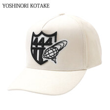 YOSHINORI KOTAKE DESIGN &times; BEAMS GOLF CORDUROY CAP WHITE画像