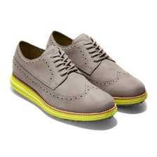 COLE HAAN ORIGINALGRAND WING OX GOLF IRONSTONE/SULPHUR SPRING WP C34005画像