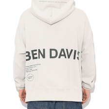 BEN DAVIS Letters Wide Pullover Hoodie C-1780044画像