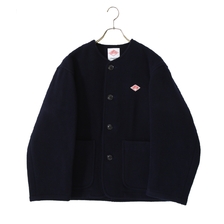DANTON COLLARLESS JACKET DT-A0034WLP画像
