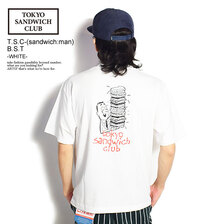TOKYO SANDWICH CLUB T.S.C-(sandwich:man) B.S.T -WHITE-画像
