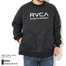 RVCA Quilting L/S Crew BB042-004画像