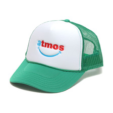 atmos SMILEY MESH CAP GREEN MAT21-A035-GRN画像