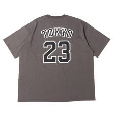 TOKYO 23 LOGO TEE GRAPHITE T23-21-001画像