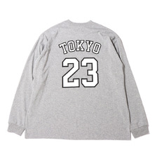 TOKYO 23 LOGO LS TEE GRAY T23-21-003画像