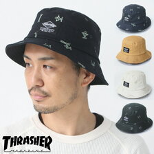 THRASHER GONZ ALLOVER BUCKET HAT 21TH-H55画像