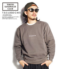 TOKYO SANDWICH CLUB T.S.C-LOGO C.W.S -CHARCOAL-画像