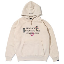 APPLEBUM izm Sweat Parka SAND画像