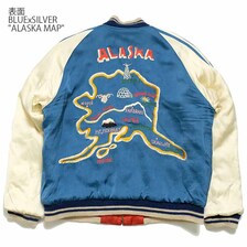 TAILOR TOYO ACETATExQUILT SOUVENIR JACKET "KOSHO & CO." SPECIAL EDITION "ALASKA MAPxALASKAN EAGLE" TT14974-125画像
