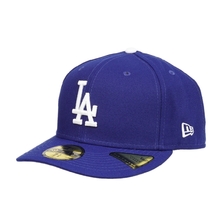 NEW ERA Pre-Curved 59FIFTY STARS AND STRIPES LOSANGELS DODGERS US FLAG DARK ROYAL 12853746画像