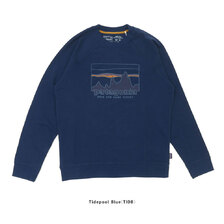 patagonia 21FW M's '73 Skyline Organic Crew Sweatshirt '73 39650画像