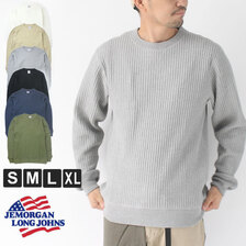 J.E.MORGAN ヘビーウェイト ビッグワッフル カットソー JB001-52C画像