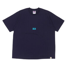 BEDWIN & THE HEARTBREAKERS × WIND AND SEA S/S TEE PITTS NAVY画像