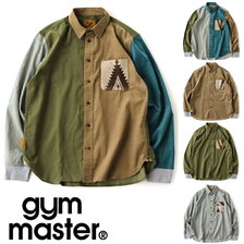 gym master ジャガードポケットコーデュロイシャツ G718660画像