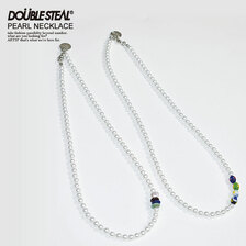 DOUBLE STEAL PEARL NECKLACE 414-90020画像