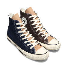 CONVERSE ALL STAR 100 WORKCLOTH CC HI CHACOAL/BIEGE/NAVY 31305280画像