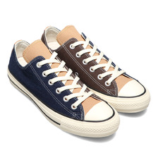 CONVERSE ALL STAR 100 WORKCLOTH CC OX CHACOAL/BIEGE/NAVY 31305290画像