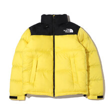THE NORTH FACE NUPTSE JACKET BLACK x LIGHTNING YELLOW ND91841-KL画像