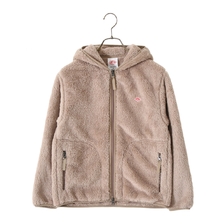 DANTON HIGH PILE ZIP HOODED JACKET DT-A0018画像