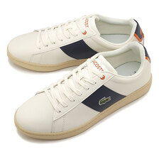LACOSTE CARNABY 0121 4 OFF WHT-NVY SM00632-WN1画像