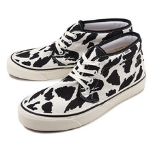 VANS ANAHEIM FACTORY CHUKKA 49 DX WHITE CORDUROY/OG COW PRINT VN0A4BTI9GP画像