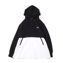 UGG ドッキング フーディーシャツ BLACK 21AW-UGTP11画像