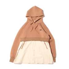 UGG ドッキング フーディーシャツ BROWN 21AW-UGTP11画像