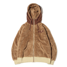 FILA Boa Zip Hoodie BROWN FS3089-06画像