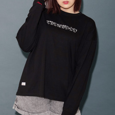 HTML ZERO3 &times; STARDOM ひめか でかいはかわいい Big L/S Tee T595画像