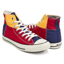 CONVERSE ALL STAR US VS-COLORBLOCK HI YELLOW / NAVY / RED 31305260画像