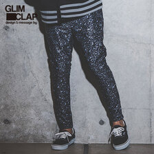 GLIMCLAP Back side warm jersey material leopard pattern pants 11-041-GLA-CB画像
