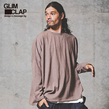 GLIMCLAP Wool mix knitsew material pullover 11-049-GLA-CB画像