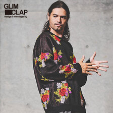 GLIMCLAP Rose pattern sweater 11-042-GLA-CB画像